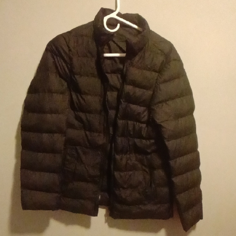 Men's Black Quilted Jacket